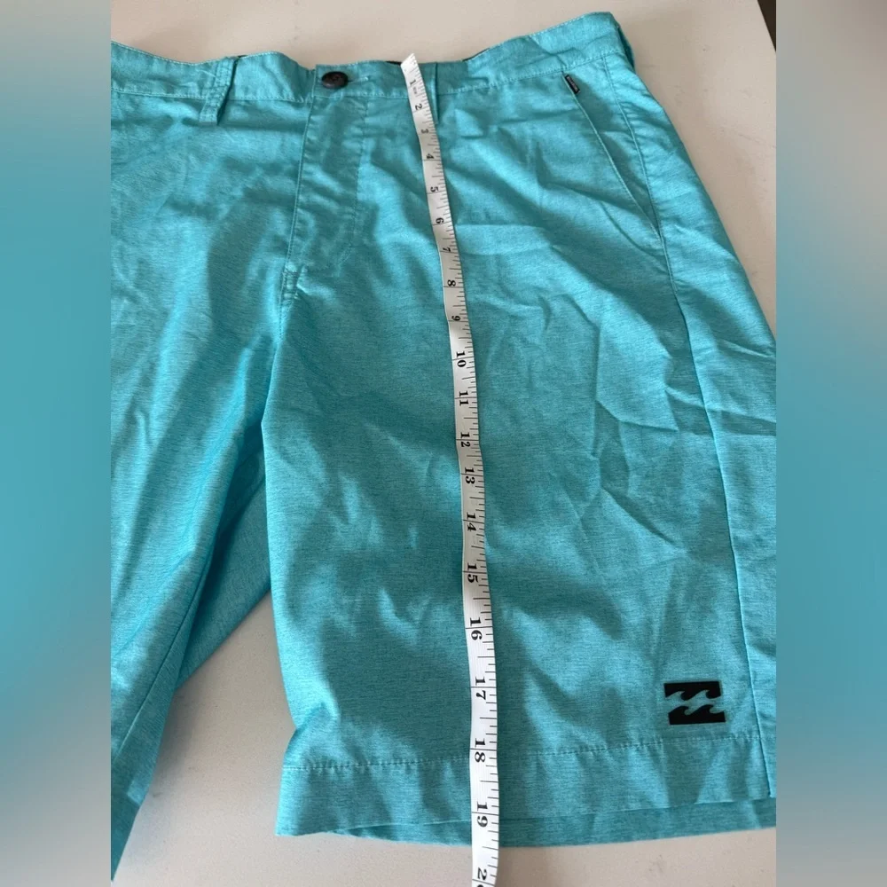 Billabong Men's Aqua Shorts 31 Chino Pockets Surf Surfing Casual Lightweight - Picture 4 of 6